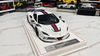 XE MÔ HÌNH FERRARI F8 NOVITEC WHITE,TỶ LỆ 1/18 IVY MODELS