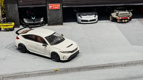  XE MÔ HÌNH HONDA CIVIC TYPE R,TỶ LỆ 1/64 MINIGT 