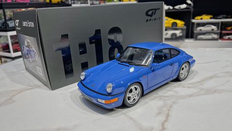  XE MÔ HÌNH PORSCHE 911 (964) CARRERA RS 1992,TỶ LỆ 1/18 GTSPIRIT 