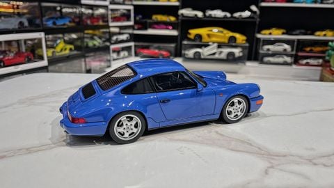  XE MÔ HÌNH PORSCHE 911 (964) CARRERA RS 1992,TỶ LỆ 1/18 GTSPIRIT 