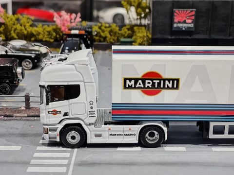  XE MÔ HÌNH SCANIA MARTINI,TỶ LỆ 1/64 MODERNART 