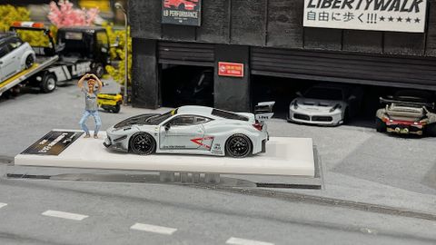  XE MÔ HÌNH FERRARI 458 LBWK GT,TỶ LỆ 1/64 STAR MODEL 