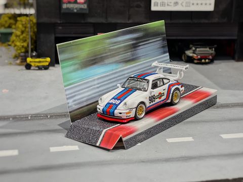  XE MÔ HÌNH PORSCHE 911 RSR MARTINI,TỶ LỆ 1/64 