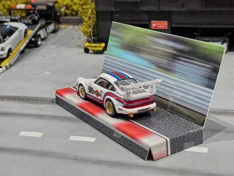  XE MÔ HÌNH PORSCHE 911 RSR MARTINI,TỶ LỆ 1/64 