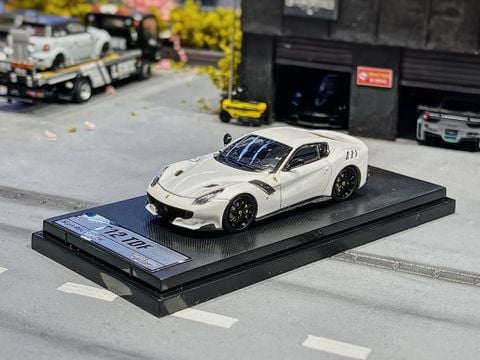  XE MÔ HÌNH FERRARI F12 TDF OPEN HOOD,TỶ LỆ 1/64 