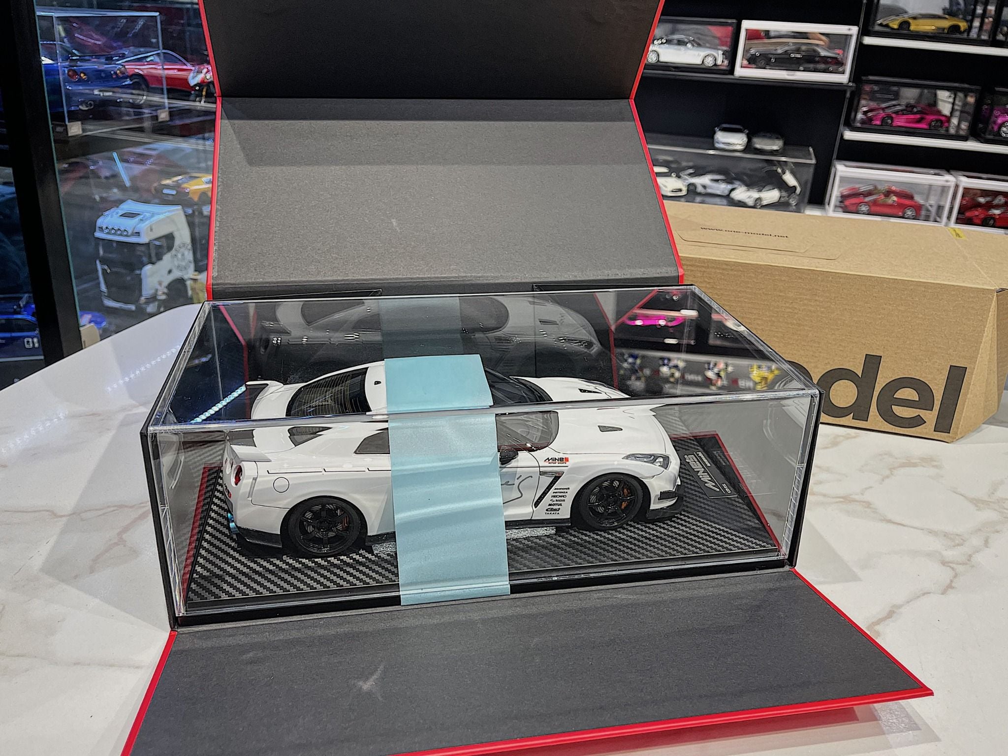 Miens R35 Gt R XE MO HÌNH NISSAN GT-R R35 MINE'S VERSION,TỶ LỆ 1/18 ONE MODEL – Mô ...
