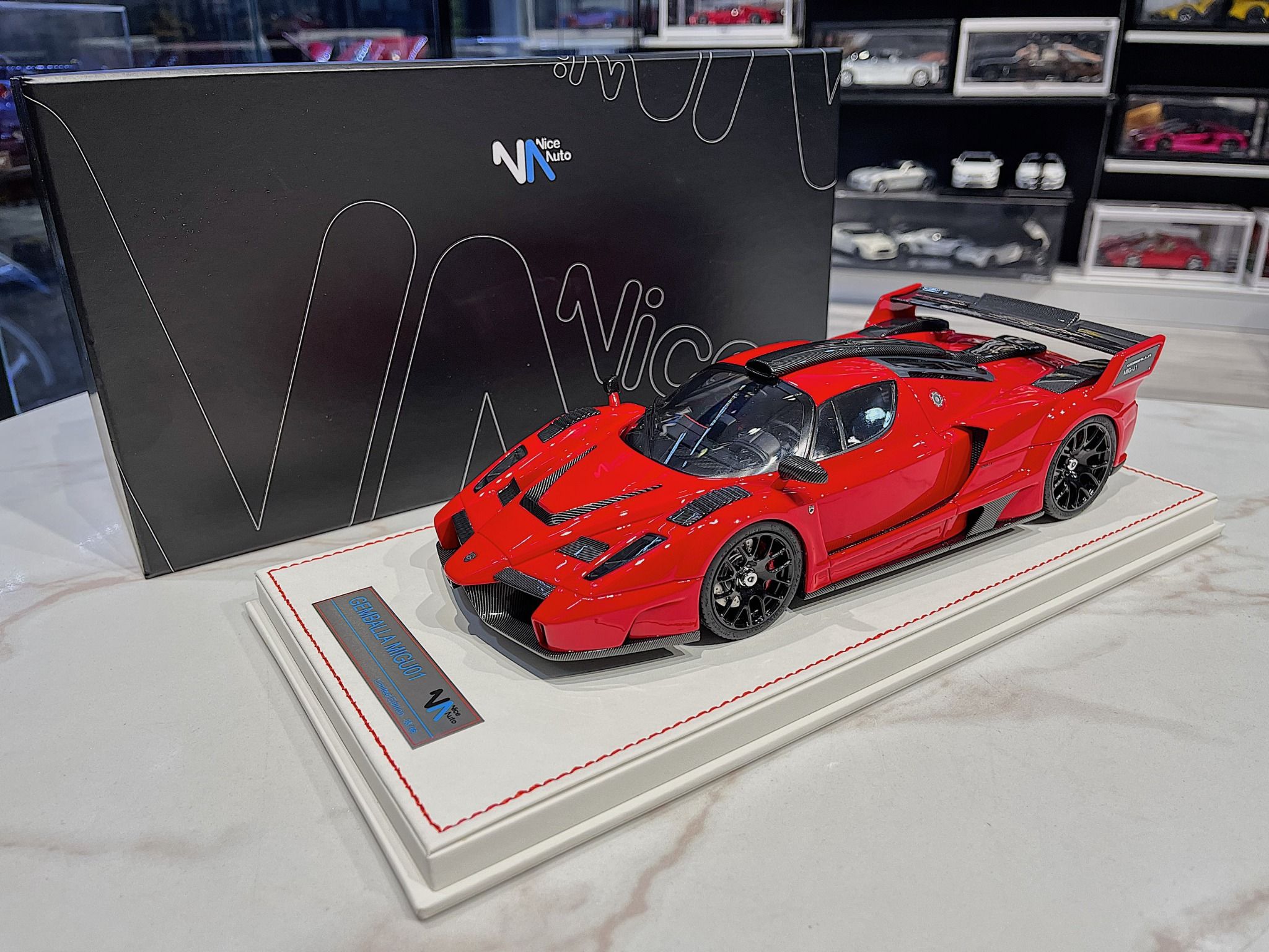 XE MÔ HÌNH GAMBALLA MIGU1,TỶ LỆ 1/18 NICE AUTO