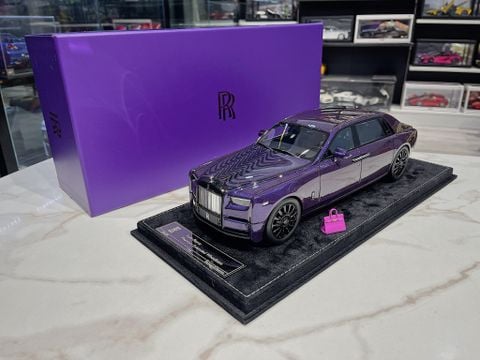  XE MÔ HÌNH ROLLS ROYCE PHANTOM CHEMELOEN,TỶ LỆ 1/18 HENSON & HEAVEN 