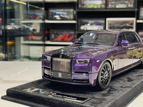  XE MÔ HÌNH ROLLS ROYCE PHANTOM CHEMELOEN,TỶ LỆ 1/18 HENSON & HEAVEN 