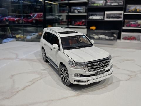  XE MÔ HÌNH TOYOTA LAND CRUISER LC200 LỐP TREO,TỶ LỆ 1/18 KENGFAI MODEL 