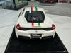XE MÔ HÌNH FERRARI 458 SPECIALE WHITE,TỶ LỆ 1/18 HENSON & HEAVEN