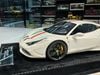 XE MÔ HÌNH FERRARI 458 SPECIALE WHITE,TỶ LỆ 1/18 HENSON & HEAVEN