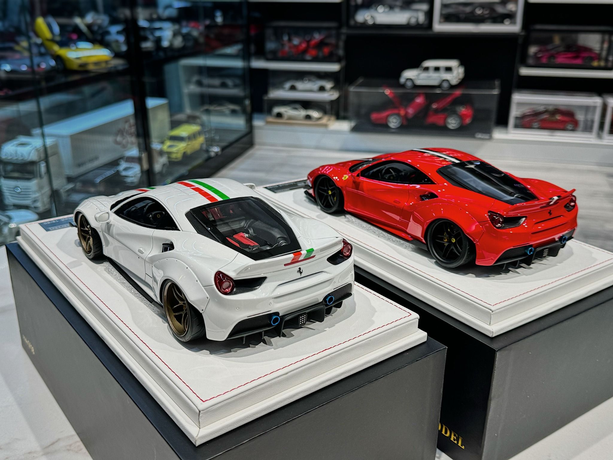 XE MÔ HÌNH FERRARI 488 LBWK WHITE,TỶ LỆ 1/18 ARES MODEL – Mô Hình Tĩnh ...