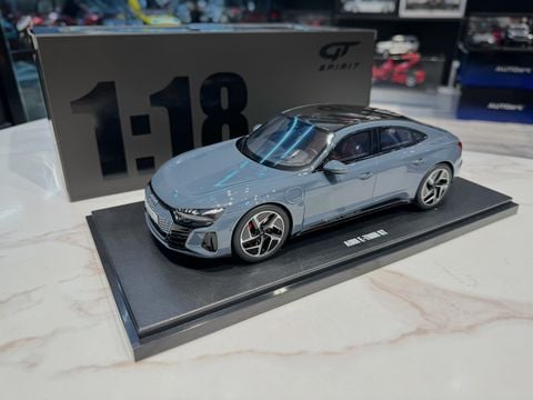  XE MÔ HÌNH AUDI E-TRON,TỶ LỆ 1/18 GTSPIRIT 