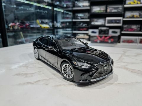  XE MÔ HÌNH LEXUS LS500H BLACK,TỶ LỆ 1/18 AUTOART 