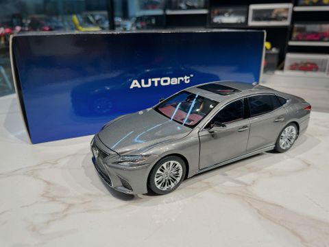  XE MÔ HÌNH LEXUS LS500H GREY,TỶ LỆ 1/18 AUTOART 