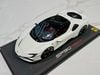 XE MÔ HÌNH FERRARI SF90 STRADALE WHITE,TỶ LỆ 1/18 BBR MODEL