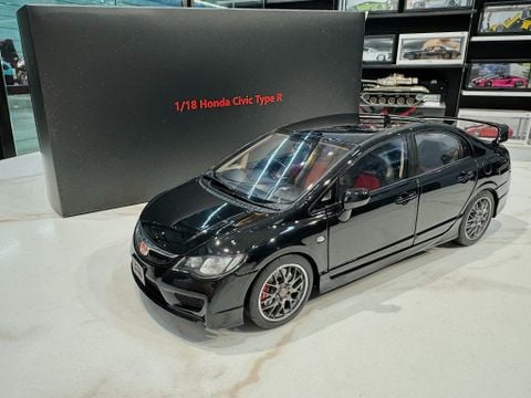  XE MÔ HÌNH HONDA CIVIC TYPE R ,TỶ LỆ 1/18 WELL 