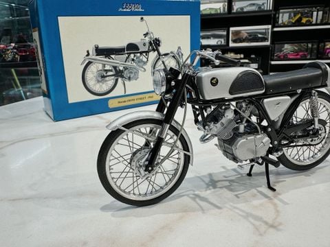 XE MÔ HÌNH HONDA CR110 STREET 1962,TỶ LỆ 1/10 EBBRO 