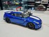 XE MÔ HÌNH NISSAN GT-R R35 50TH ANNIVERSARY BLUE,TỶ LỆ 1/18 MOTORHELIX