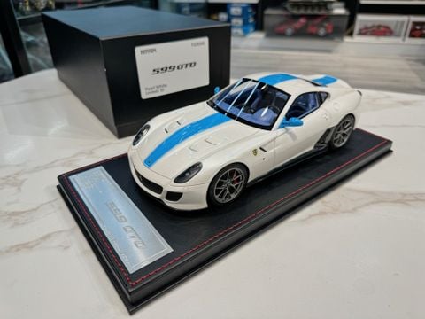  XE MÔ HÌNH FERRARI 599 GTO,TỶ LỆ 1/18 DINO MODEL 