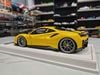 XE MÔ HÌNH FERRARI 488 PISTA NOVITEC YELLOW,TỶ LỆ 1/18 IVY MODEL