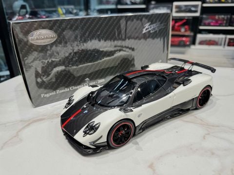 XE MÔ HÌNH PAGANI ZONDA CINQUE,TỶ LỆ 1/18 ALMOSTREAL 