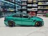 XE MÔ HÌNH ALFA ROMEO GIULIA GTA GREEN,TỶ LỆ 1/18 MOTORHELIX