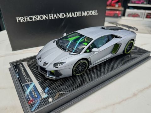  XE MÔ HÌNH LAMBORGHIN AVENTADOR HAMANN,TỶ LỆ 1/18 VMB 