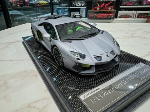  XE MÔ HÌNH LAMBORGHIN AVENTADOR HAMANN,TỶ LỆ 1/18 VMB 