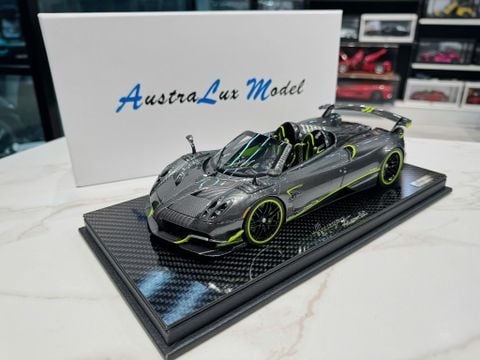  XE MÔ HÌNH PAGANI HUAYRA BC CARBON FIBER,TỶ LỆ 1/18 AUSTRA LUX 