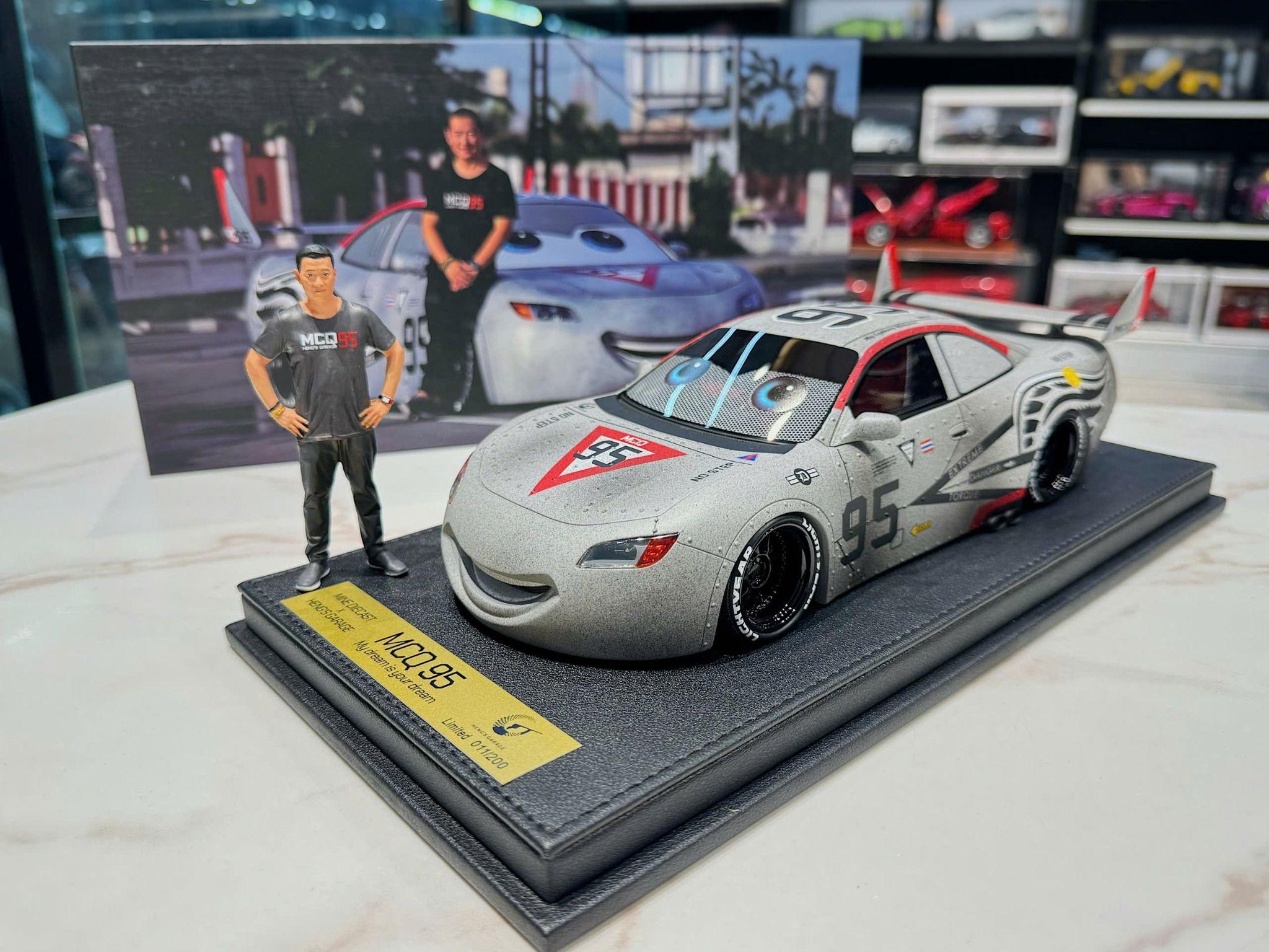 XE MÔ HÌNH MCQ95 HENG'S GARAGE 