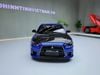 XE MÔ HÌNH MITSUBISHI LANCER  EVOLUTION X BLUE,STỶ LỆ 1/18 VIAT MODEL