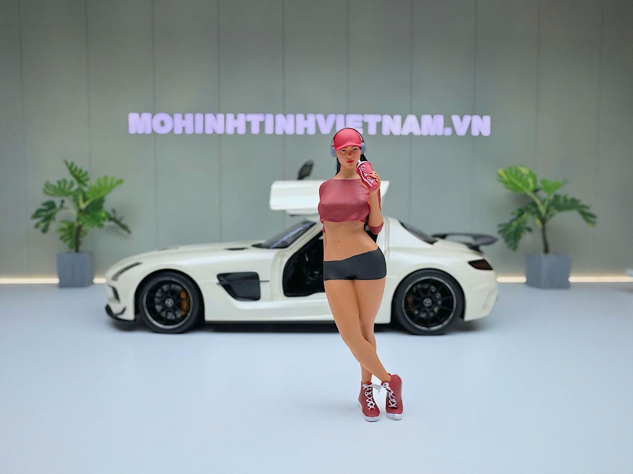 MÔ HÌNH NHÂN VẬT FIGURE HOT GIRL COCACOLA,TỶ LỆ 1/18