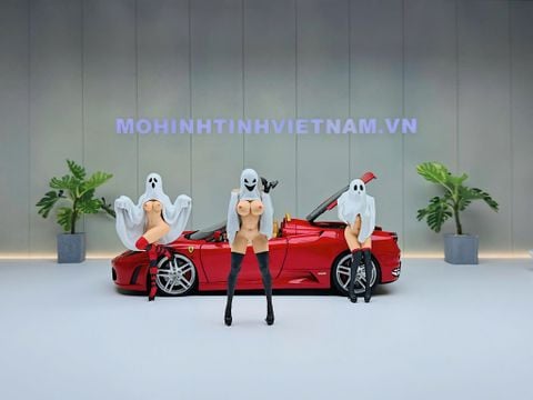  MÔ HÌNH NHÂN VẬT FIGURE HOT GIRL SEXY HELLOWEEN,TỶ LỆ 1/18 