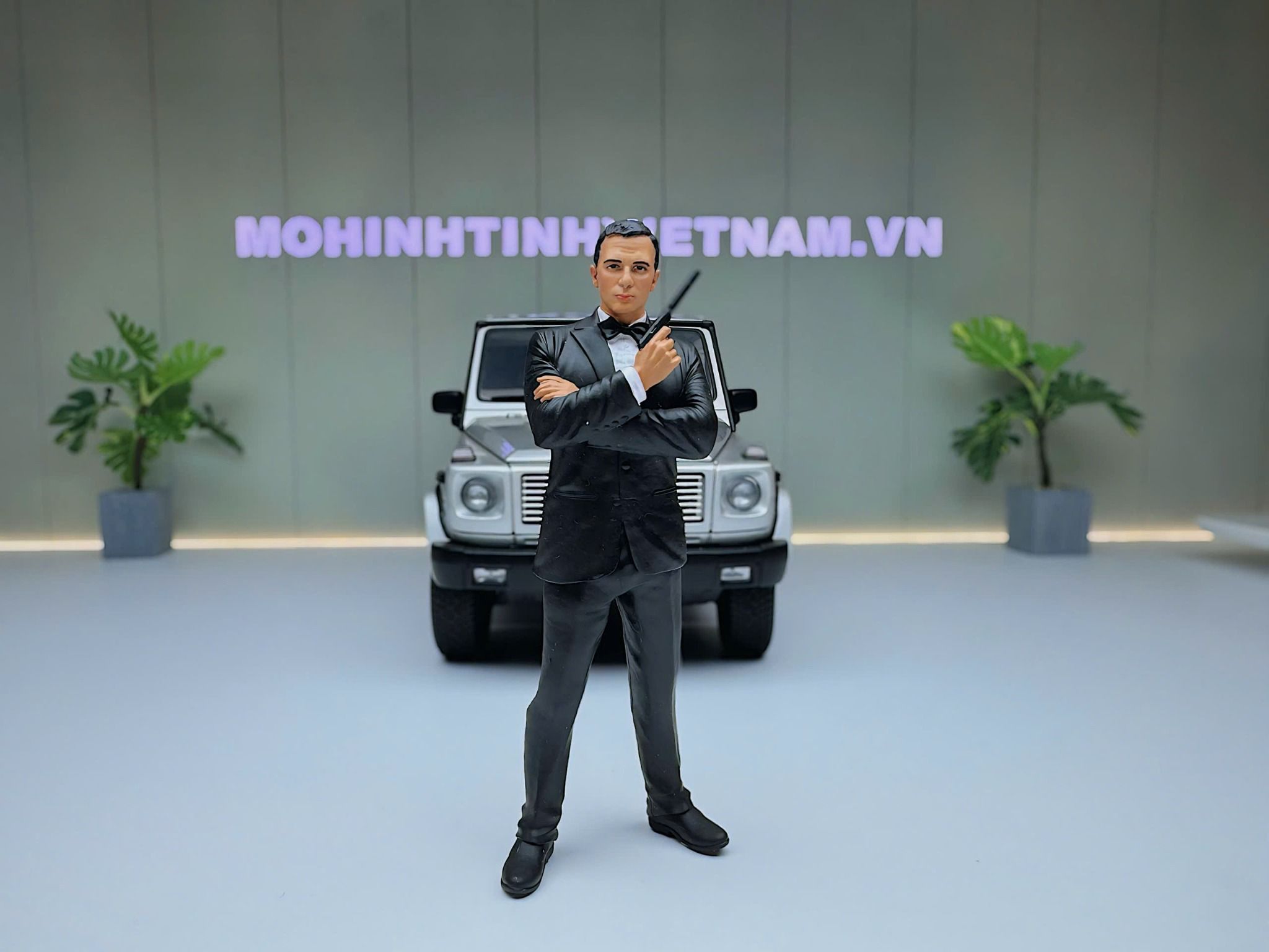MÔ HÌNH NHÂN VẬT FIGURE JAMES BOND 007,TỶ LỆ 1/18