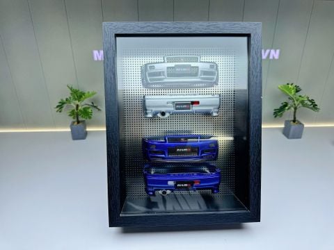  MÔ HÌNH BUMPER NISSAN R34,TỶ LỆ 1/18 MOTORHELIX 