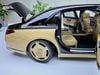 XE MÔ HÌNH MERCEDES BENZ S680 MAYBACH OFF WHITE,TỶ LỆ 1/18 ALMOSTREAL