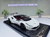 XE MÔ HÌNH FERRARI F8 TRIBUTO LIBERTY WALK WHITE,TỶ LỆ 1/18 VIP MODEL
