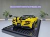 XE MÔ HÌNH FERRARI F8 TRIBUTO LIBERTY WALK YELLOW,TỶ LỆ 1/18 VIP MODEL