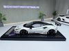 XE MÔ HÌNH FERRARI F8 TRIBUTO LIBERTY WALK WHITE,TỶ LỆ 1/18 VIP MODEL