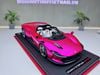 XE MÔ HÌNH FERRARI SP3 DAYTONA FLASHPINK,TỶ LỆ 1/18 MR MODEL