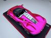 XE MÔ HÌNH FERRARI SP3 DAYTONA FLASHPINK,TỶ LỆ 1/18 MR MODEL