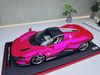 XE MÔ HÌNH FERRARI SP3 DAYTONA FLASHPINK,TỶ LỆ 1/18 MR MODEL