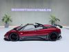 XE MÔ HÌNH PAGANI CINQUE ROADSTER DUBAI ROSSO,TỶ LỆ 1/18 ALMOSTREAL