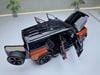 XE MÔ HÌNH LAND ROVER DEFENDER 110 ORANGE,TỶ LỆ 1/18 ALMOST REAL