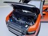 XE MÔ HÌNH LAND ROVER DEFENDER 110 ORANGE,TỶ LỆ 1/18 ALMOST REAL
