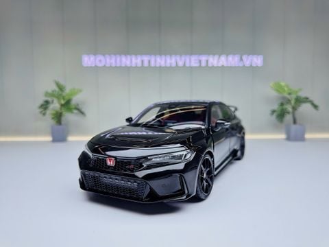  XE MÔ HÌNH HONDA CIVIC TYPE R FL5 BLACK,TỶ LỆ 1/18 MOTORHELIX 