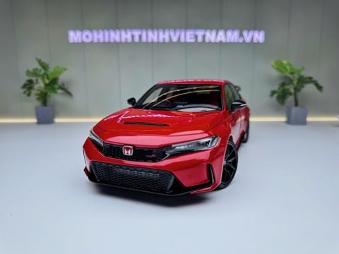 XE MÔ HÌNH HONDA CIVIC TYPE R FL5 RED,TỶ LỆ 1/18 MOTORHELIX 