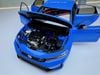 XE MÔ HÌNH HONDA CIVIC TYPE R FL5 BLUE,TỶ LỆ 1/18 MOTORHELIX